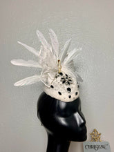 Load image into Gallery viewer, White hat Peacock spreads its wings