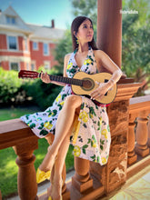 Load image into Gallery viewer, Marilyn dress in sunflower printed