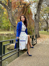 Load image into Gallery viewer, Audrey coat in Blue