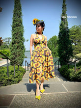 Load image into Gallery viewer, Marilyn Dress in sunflower