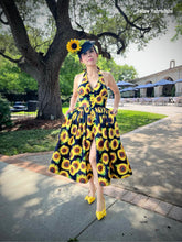 Load image into Gallery viewer, Marilyn Dress in sunflower