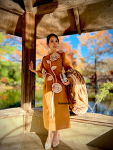 Load image into Gallery viewer, Lucie dress in 3D flowers