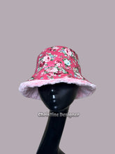 Load image into Gallery viewer, Dusty Pink felt, fur hat matching coat