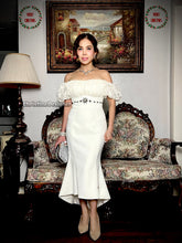 Load image into Gallery viewer, Marilyn dress in white