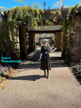 Load image into Gallery viewer, Meghan Dress in Tweed plaid patterns size S - Shop women style vintage, Audrey Hepburn jackets online -Christine