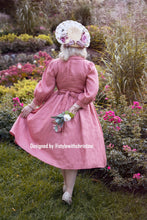 Load image into Gallery viewer, Ariel Dress in Cherry Pink Linen