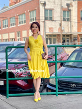 Load image into Gallery viewer, Lucy Dress in Yellow
