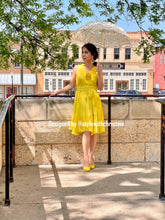Load image into Gallery viewer, Lucy Dress in Yellow