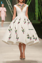 Load image into Gallery viewer, Aurora dress in Embroidered and Beads