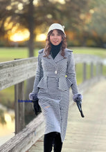 Load image into Gallery viewer, Christine dress in Hounds Tooths Black