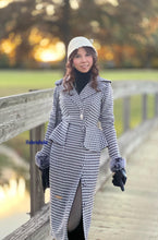 Load image into Gallery viewer, Christine dress in Hounds Tooths Black