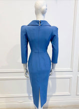 Load image into Gallery viewer, Maria dress in Blue - Shop women style vintage, Audrey Hepburn jackets online -Christine