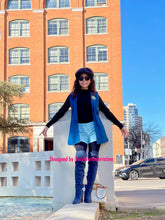 Load image into Gallery viewer, Lily Blazer in blue