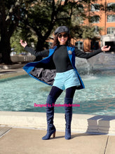 Load image into Gallery viewer, Lily Blazer in blue