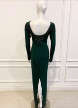 Load image into Gallery viewer, Jessi Gown in solid Green - Shop women style vintage, Audrey Hepburn jackets online -Christine