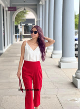 Load image into Gallery viewer, Lily set pants with white top
