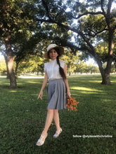 Load image into Gallery viewer, Lolita suit Small Black Checkered Gingham cotton - Shop women style vintage, Audrey Hepburn jackets online -Christine