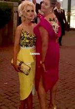 Load image into Gallery viewer, Rosie dress in Purple Embroidered and Beads