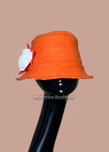 Load image into Gallery viewer, Orange hat matching  Audrey coat
