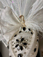 Load image into Gallery viewer, White hat Peacock spreads its wings
