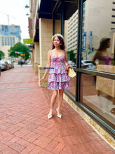 Load image into Gallery viewer, Anna dress in cherry flower printed
