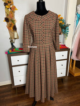 Load image into Gallery viewer, Kennedy Dress in FALL tartan
