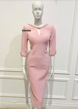 Load image into Gallery viewer, Mila dress in pink by Christine Designer 
