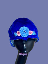 Load image into Gallery viewer, Halo winter hat matching Audrey blue coat
