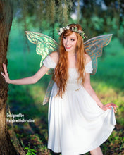 Load image into Gallery viewer, Caroline Dress in White Taffeta - Shop women style vintage, Audrey Hepburn jackets online -Christine
