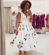 Load image into Gallery viewer, Aurora dress in Embroidered and Beads
