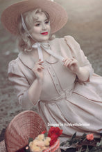 Load image into Gallery viewer, Kennedy Dress in Linen sand pink
