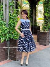 Load image into Gallery viewer, Sabrina Dress in polka dots
