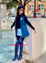 Load image into Gallery viewer, Lily Blazer in blue
