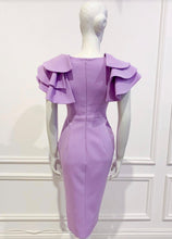 Load image into Gallery viewer, Kelly dress in purple - Shop women style vintage, Audrey Hepburn jackets online -Christine

