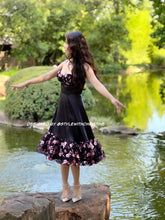 Load image into Gallery viewer, Natalia dress cherry flowers
