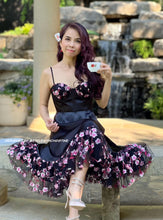 Load image into Gallery viewer, Natalia dress cherry flowers
