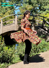 Load image into Gallery viewer, Abiel Dress in Maple leaf
