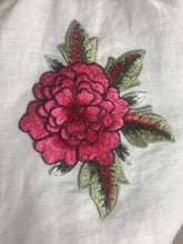 Load image into Gallery viewer, Julie skirt in Pink matching white top Linen - Shop women style vintage, Audrey Hepburn jackets online -Christine
