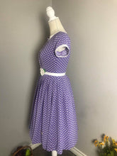 Load image into Gallery viewer, Layla Dress in Polka Dots Rayon - Shop women style vintage, Audrey Hepburn jackets online -Christine
