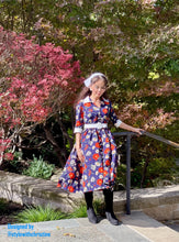 Load image into Gallery viewer, Catherine dress in bloom flowers
