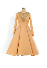 Load image into Gallery viewer, Kim dress in Gold - Shop women style vintage, Audrey Hepburn jackets online -Christine
