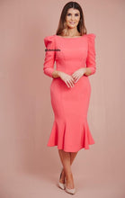 Load image into Gallery viewer, Joana dress in solid green
