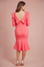 Load image into Gallery viewer, Joana dress in solid green
