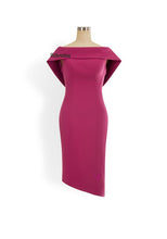 Load image into Gallery viewer, Rosie dress in Purple Embroidered and Beads
